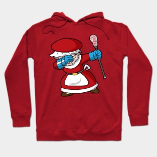 Lacrosse LAX Mrs Claus Christmas Hoodie